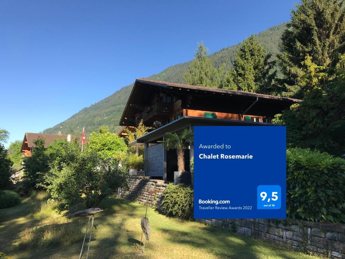 Chalet Rosemarie Ринггенберг Экстерьер фото